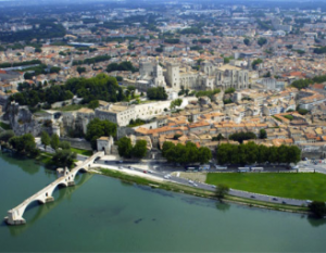 avignon vue d'ensemble